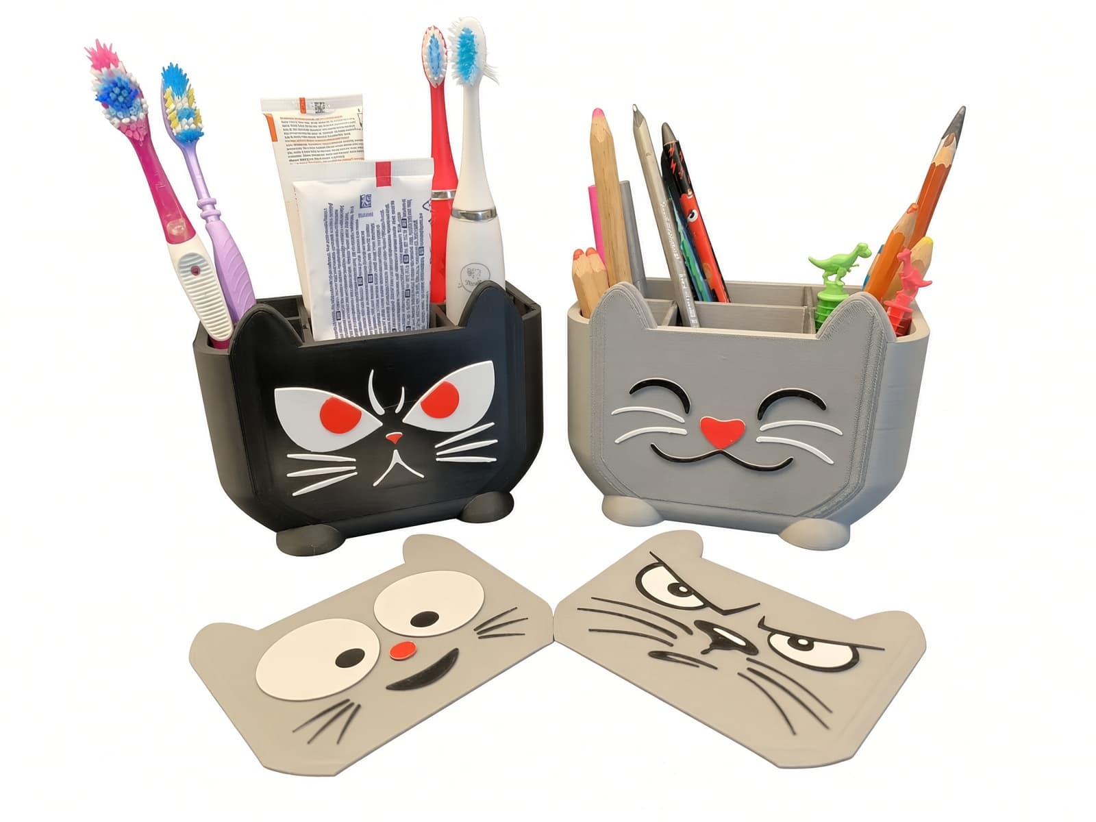 Kitten Box Toothbrush Holder