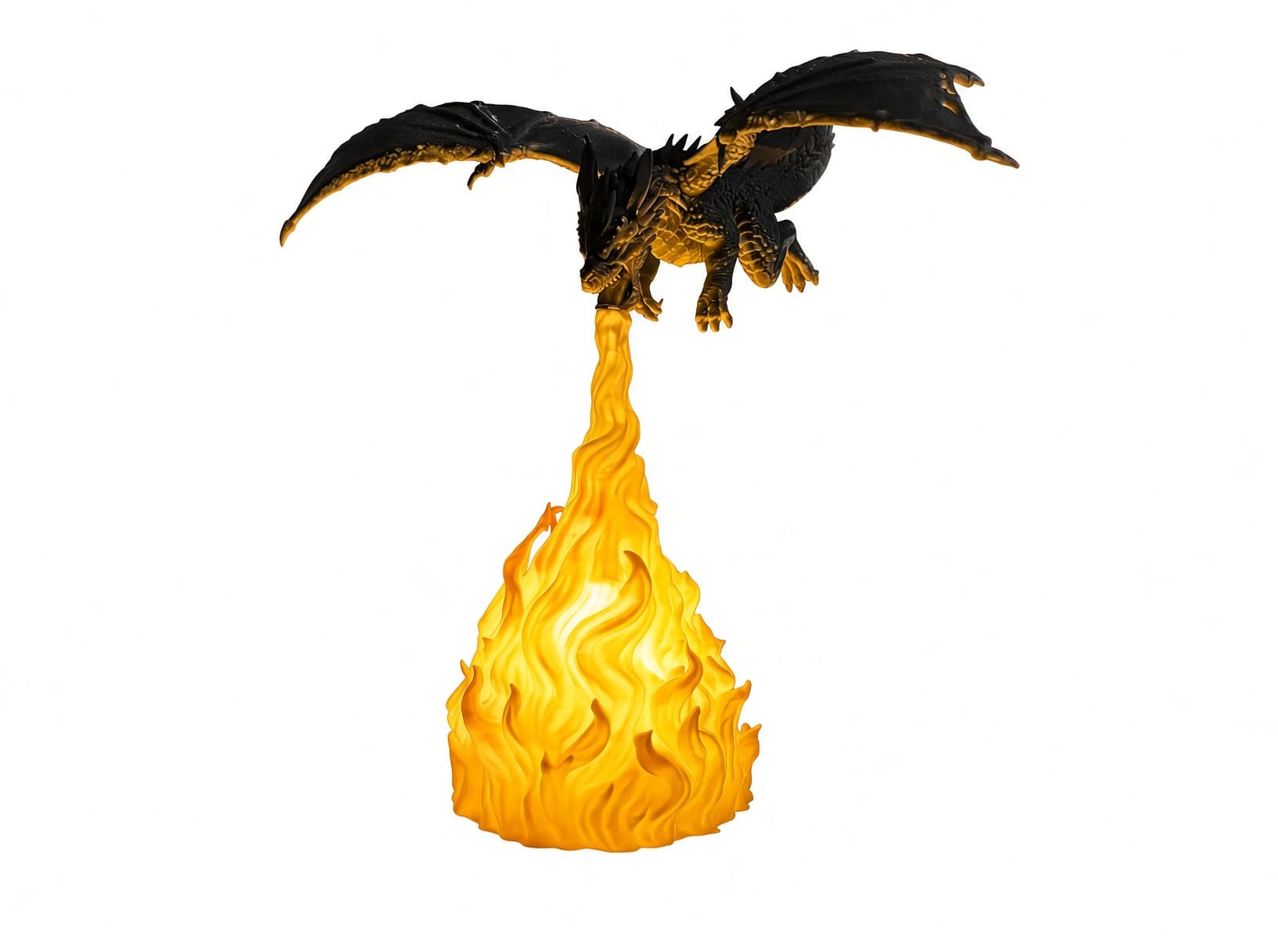 Flame Breath Dragon Lamp
